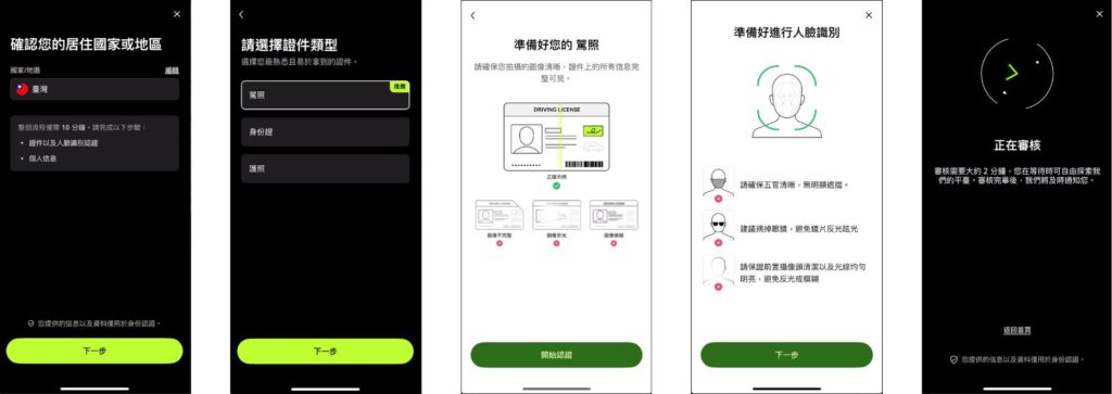 KYC(身份認證)教學步驟圖片