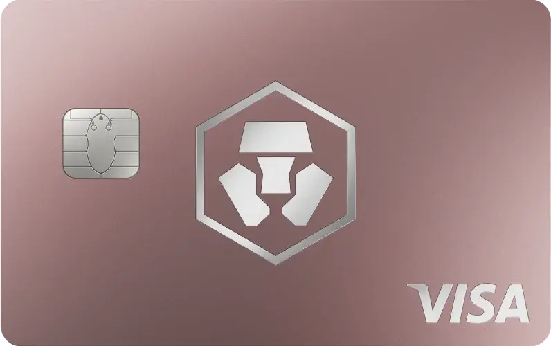 Rose Gold等級的 Crypto.com visa卡