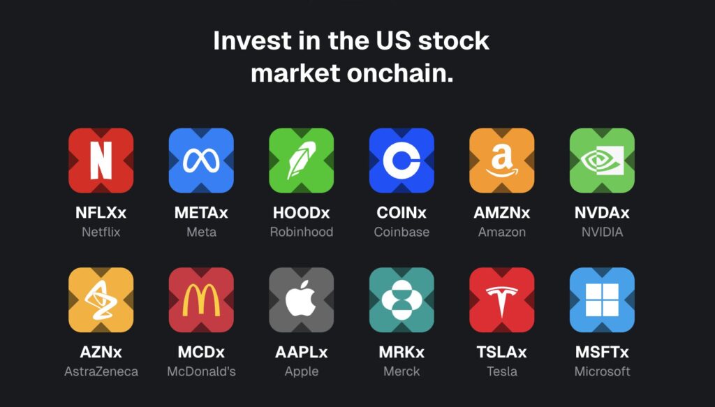 bybit 的美股代幣化功能,可以買美股大型科技公司