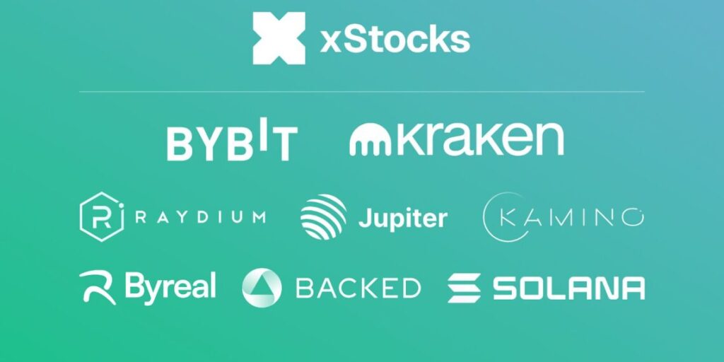 xstock有合作的交易所清單