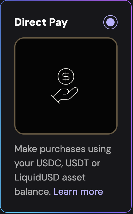 直接支付模式 (Direct Pay Mode)