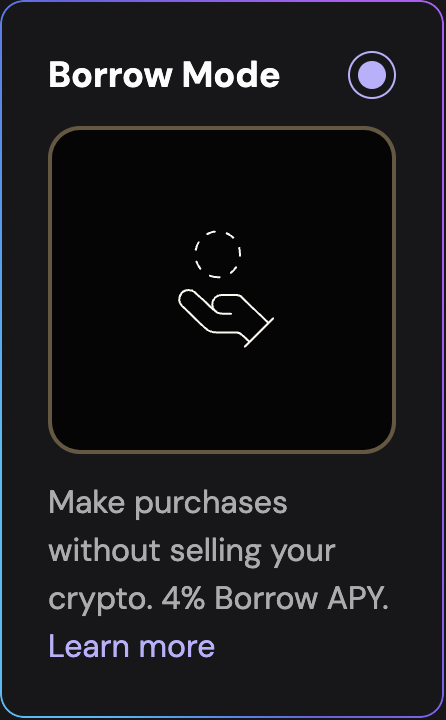 借貸模式 (Borrow Mode)