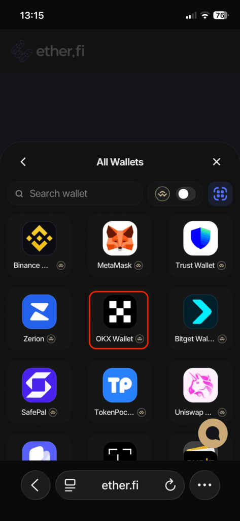 選擇okx web3錢包