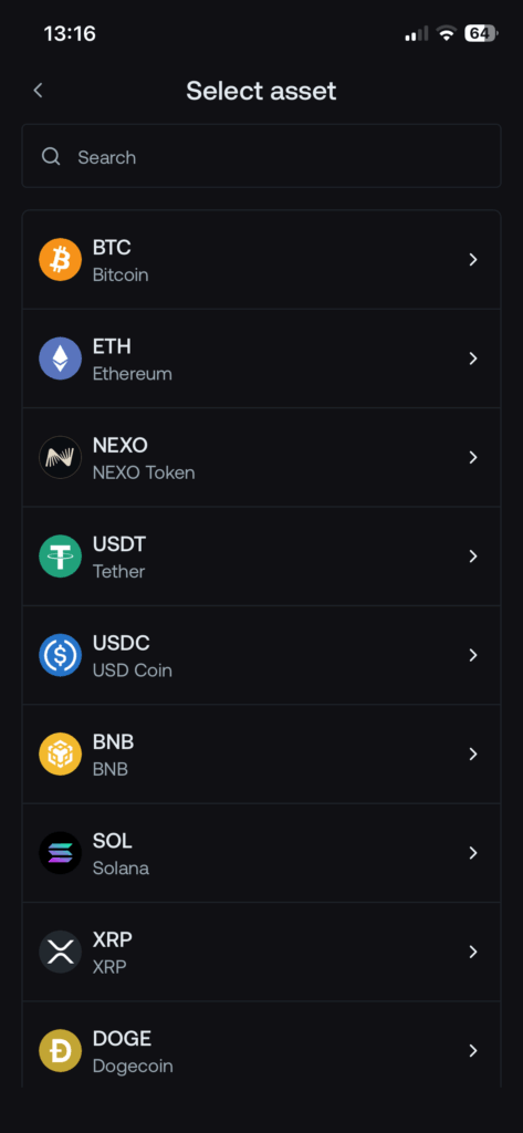 選擇加密貨幣種類