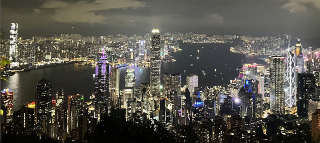 維多利亞港夜景